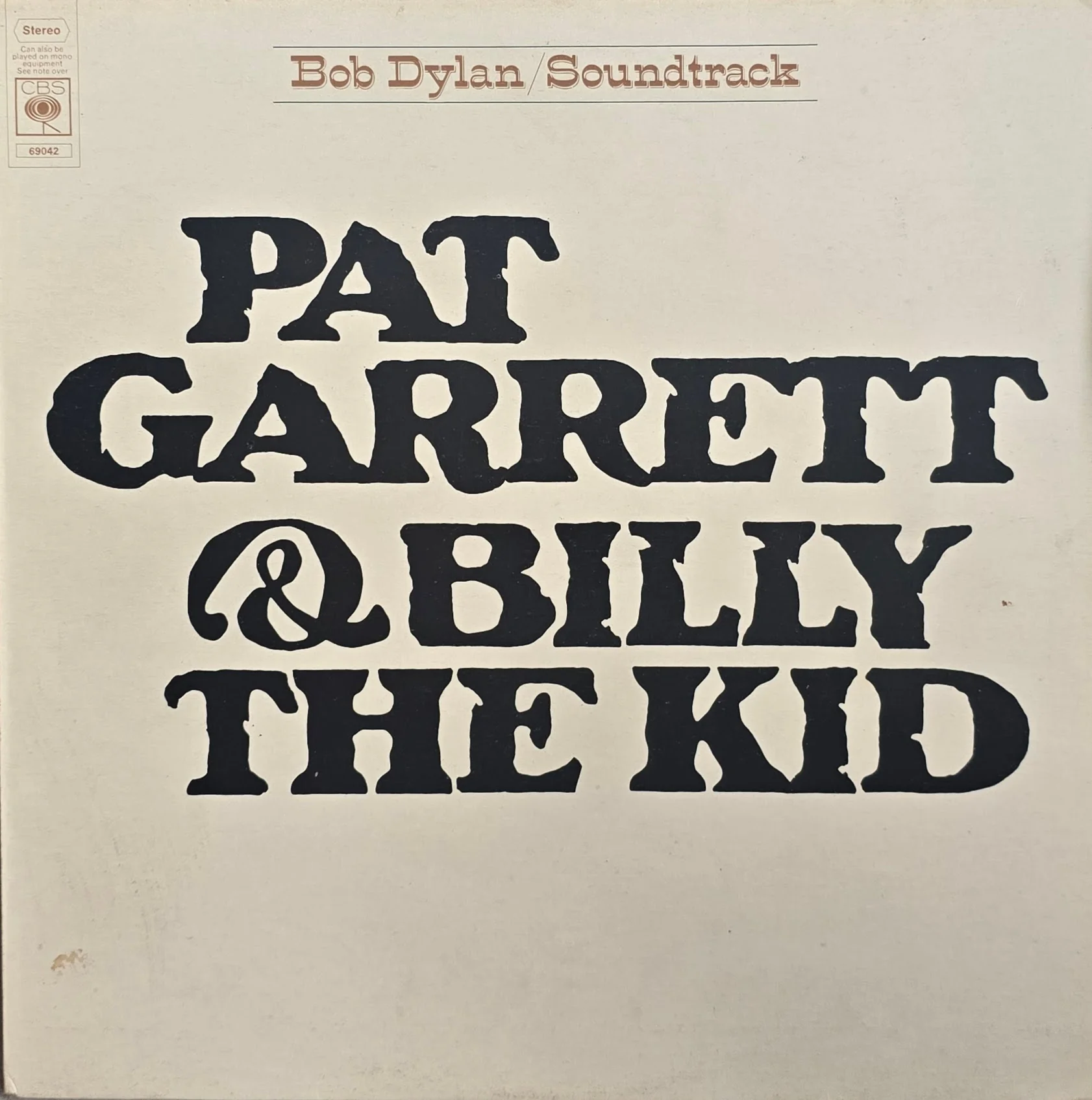 Bob Dylan – Pat Garrett & Billy The Kid