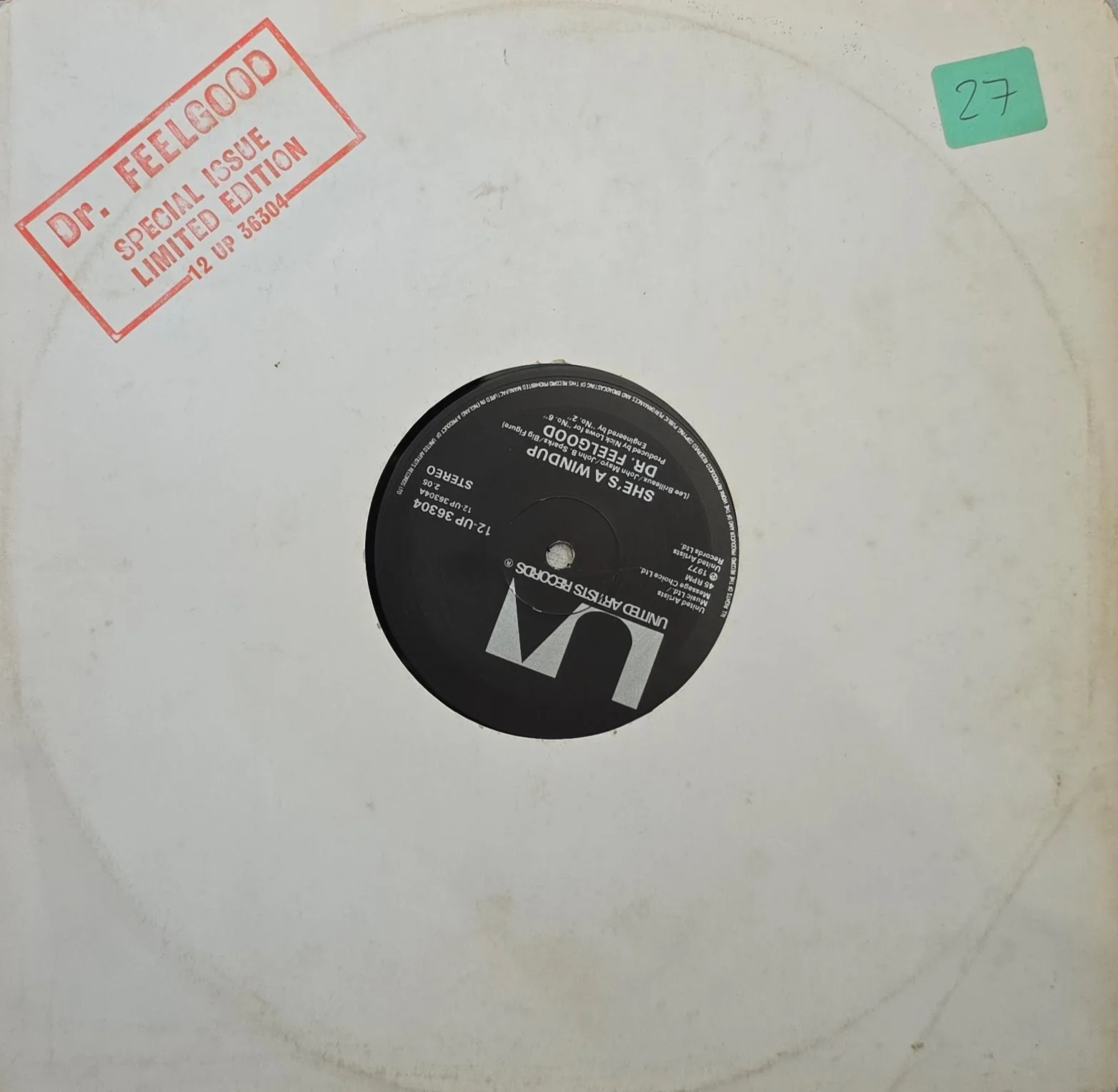 Dr. Feelgood – She's A Windup