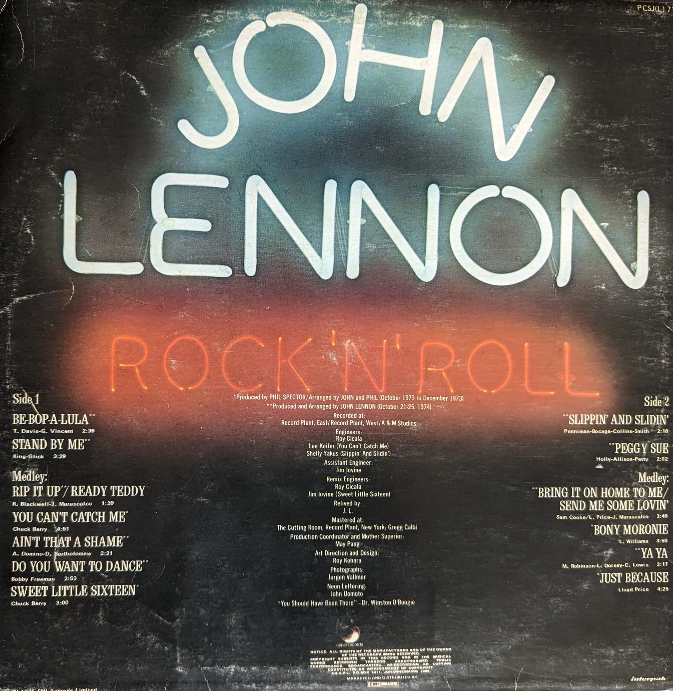 John Lennon -  Rock n Roll - Image 2