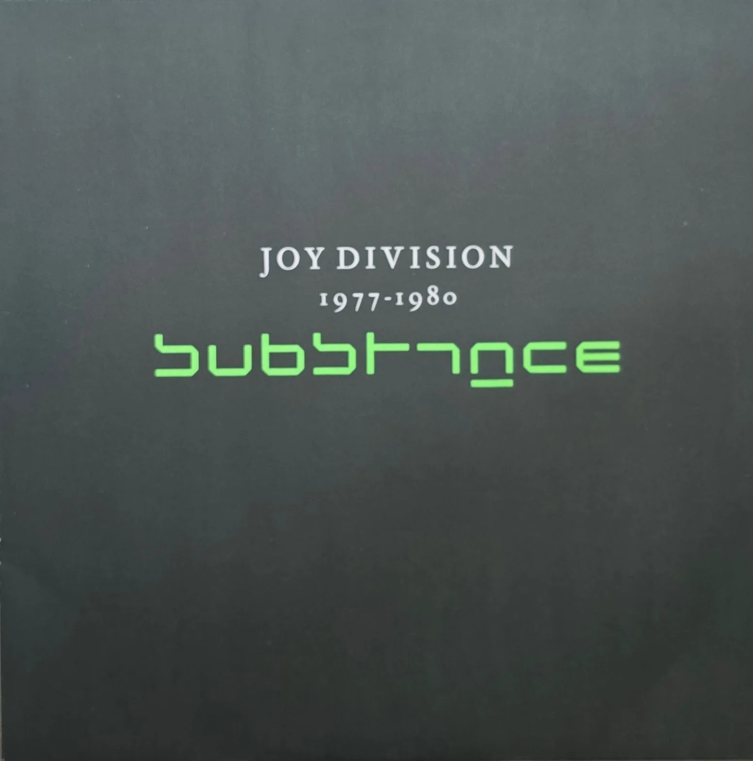 Joy Division – Substance