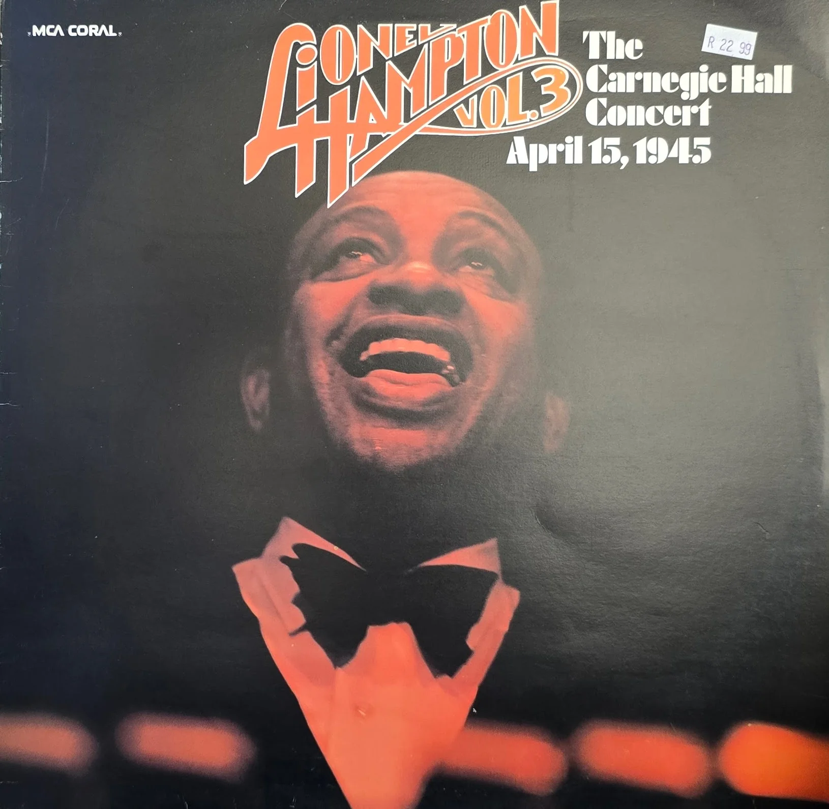 Lionel Hampton And His Orchestra – Lionel Hampton Vol.3 (April 15,1945) The Carnegie Hall Concert - All American Award