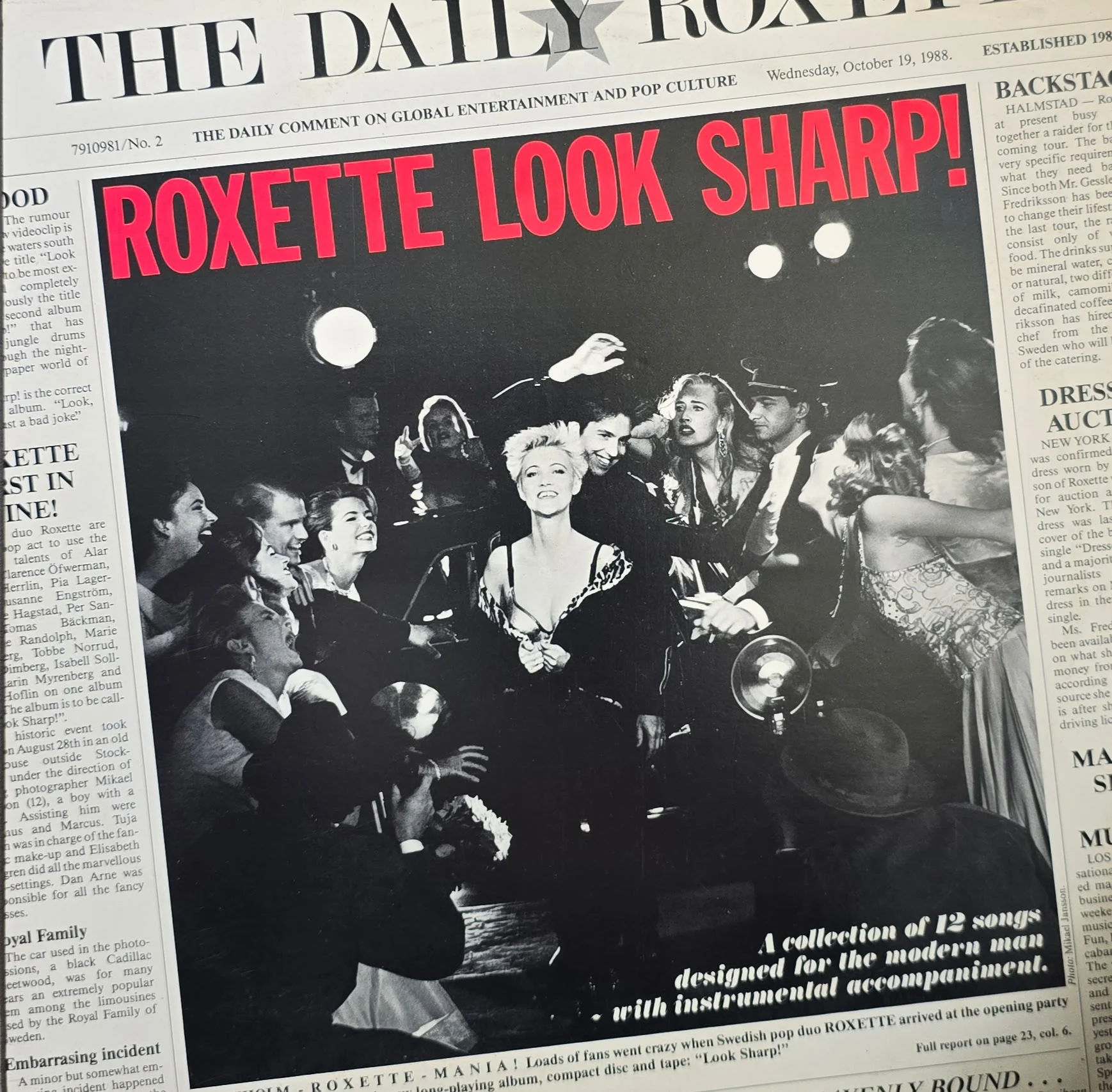 Roxette – Look Sharp!