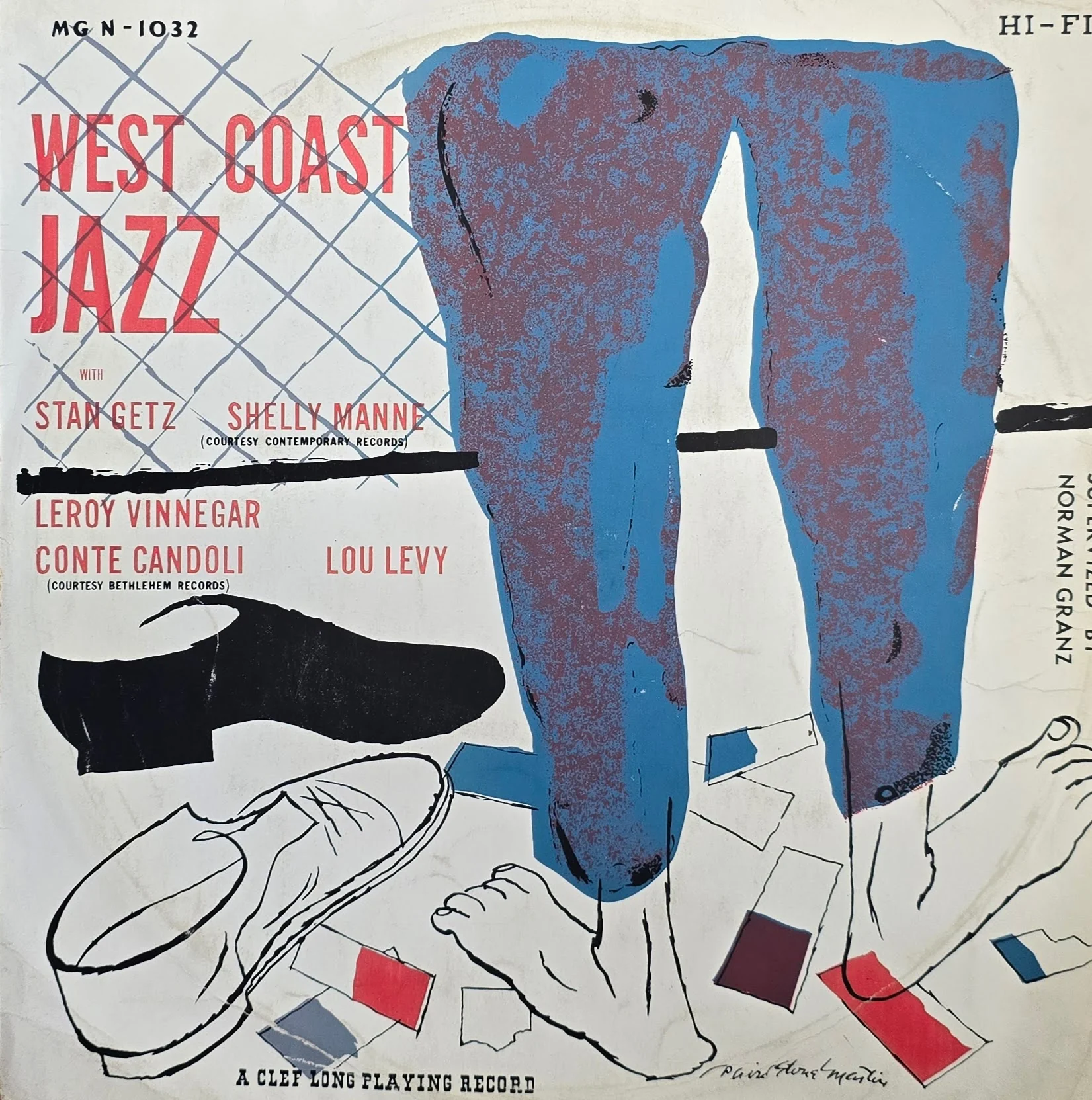 Stan Getz, Shelly Manne, Leroy Vinnegar, Conte Candoli, Lou Levy – West Coast Jazz