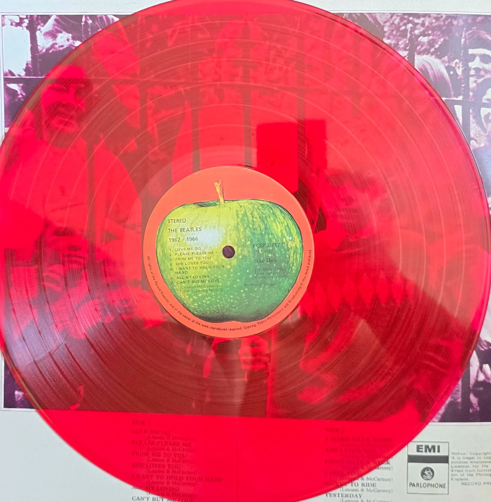 The Beatles – 1962-1966 (Red Vinyl Records) - Image 3