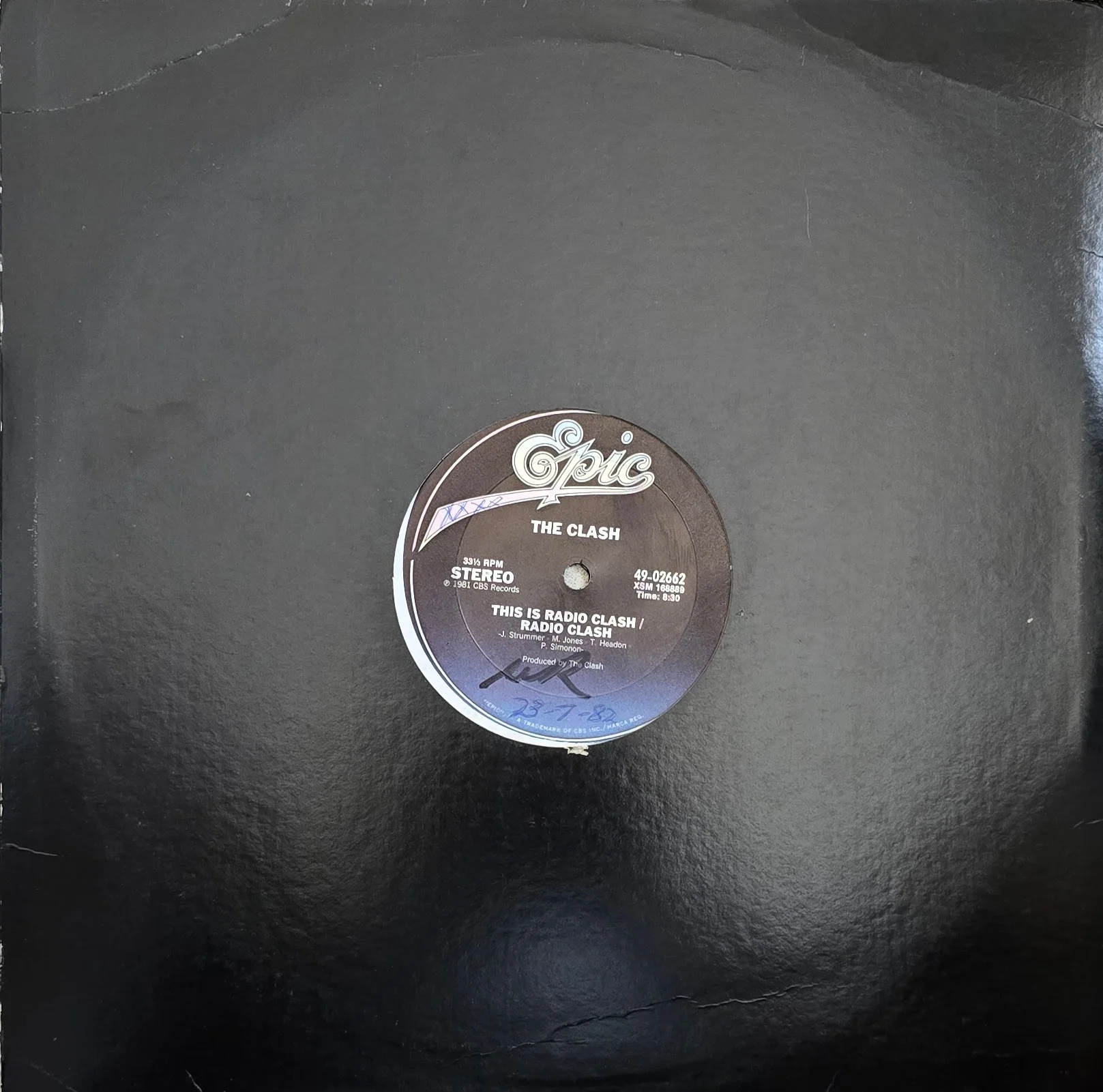 The Clash – This Is Radio Clash 12" Maxi Single