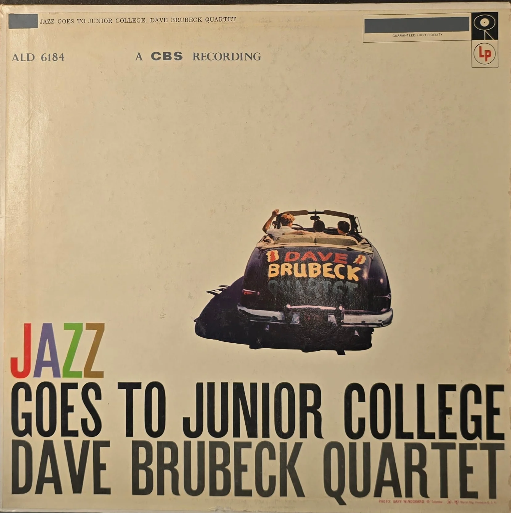 The Dave Brubeck Quartet – Jazz Goes To Junior College