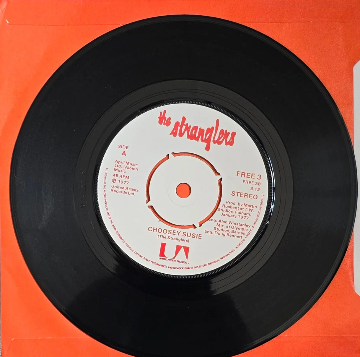 The Stranglers ‎– Stranglers IV (Rattus Norvegicus)(Limited Edition) - Image 2