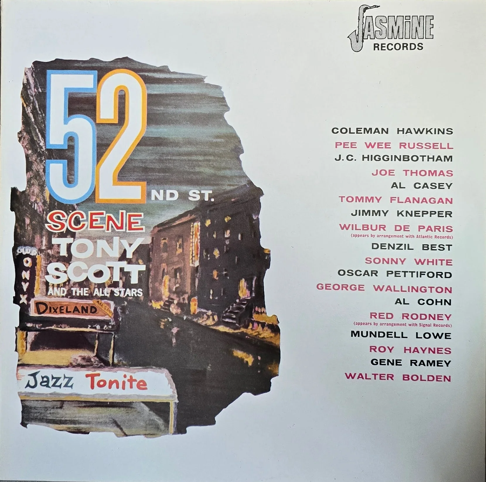 Tony Scott And The All Stars – 52nd Street Scene