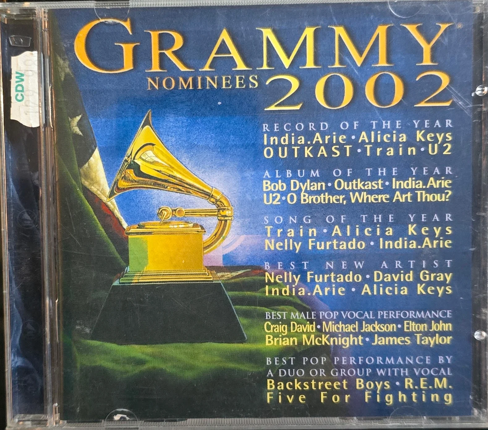 Various – 2002 Grammy Nominees (CD)